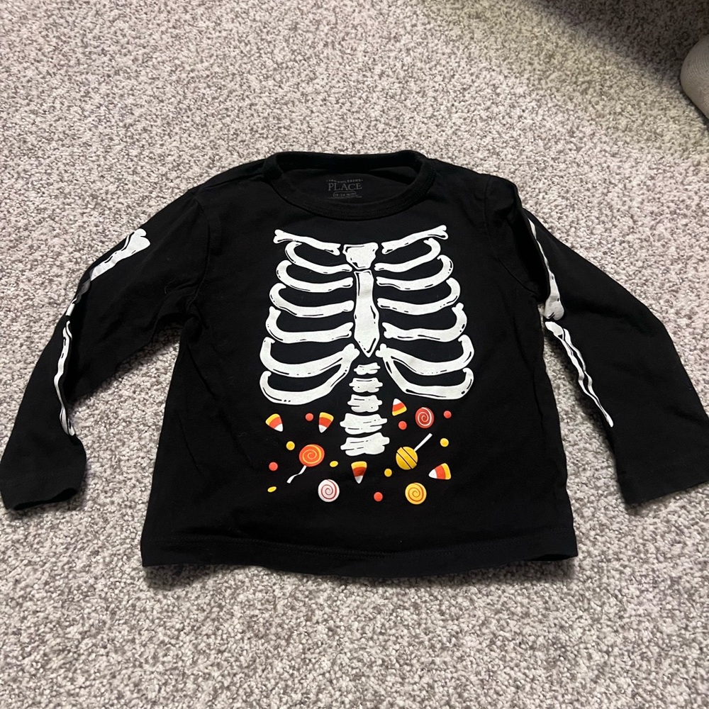 The Children's Place Black Graphic Tee